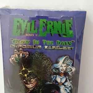 Evil Ernie Chromium Collectors Cards Factory Sealed  Card Set 1995 "Best Deal"